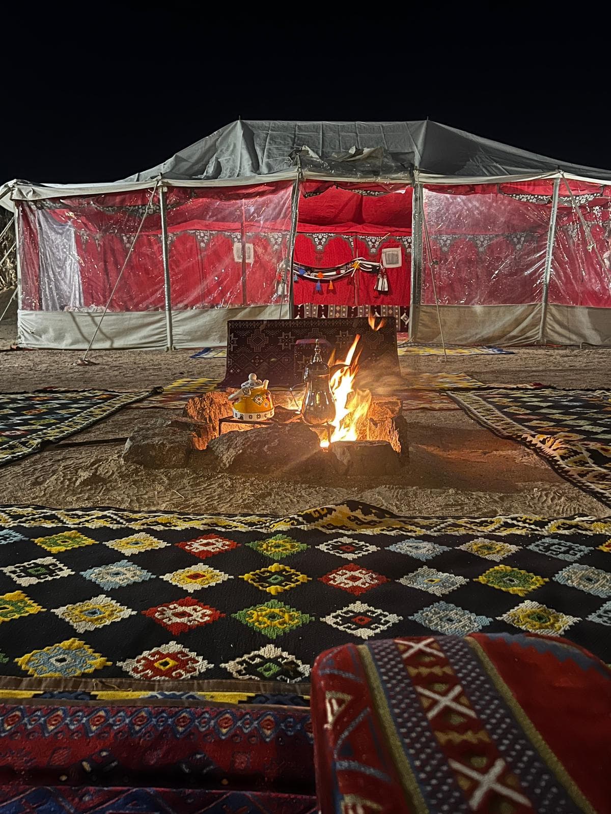 Camp bédouin dans le désert de Médine - PrestaArabia